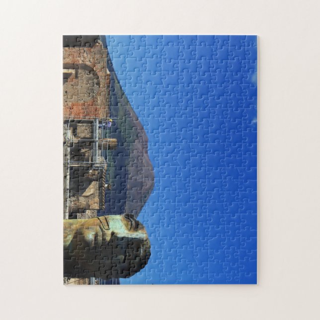 Quebra-cabeça Pompéia Itália Monte Vesúvio 11"14" 252 PC quebra- (Vertical)