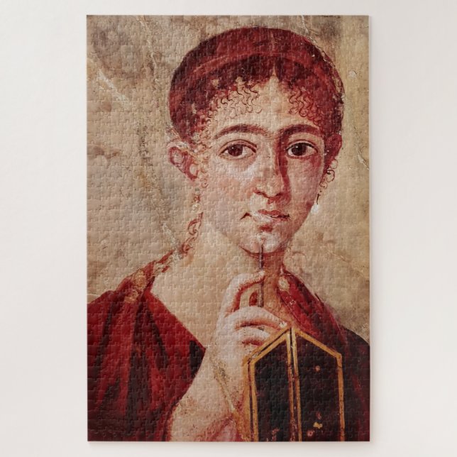 Quebra-cabeça Pompeii Fresco da Esposa do Baker (Vertical)