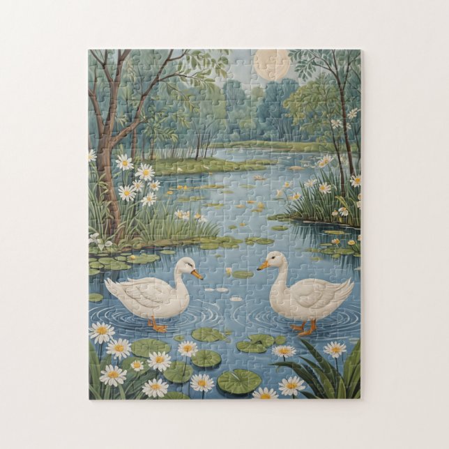 Quebra-cabeça Pondside Tranquilidade (Vertical)