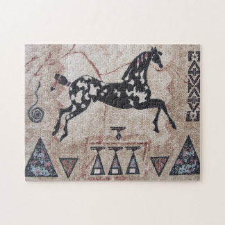 Quebra-cabeça Pônei tecido