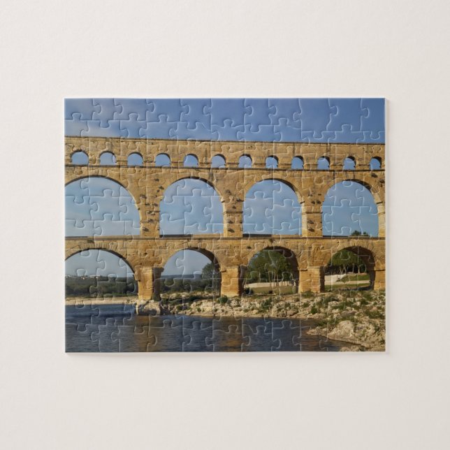 Quebra-cabeça Pont du Gard, Gard, Languedoque Rossilhão, França (Horizontal)