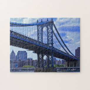 Quebra-cabeça Ponte A2 de Manhattan da NYC