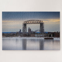 Ponte Aerial Lift e Reflexo Gelado Minnesota