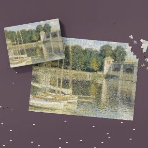 Quebra-cabeça Ponte Argenteuil de Claude Monet (1874)