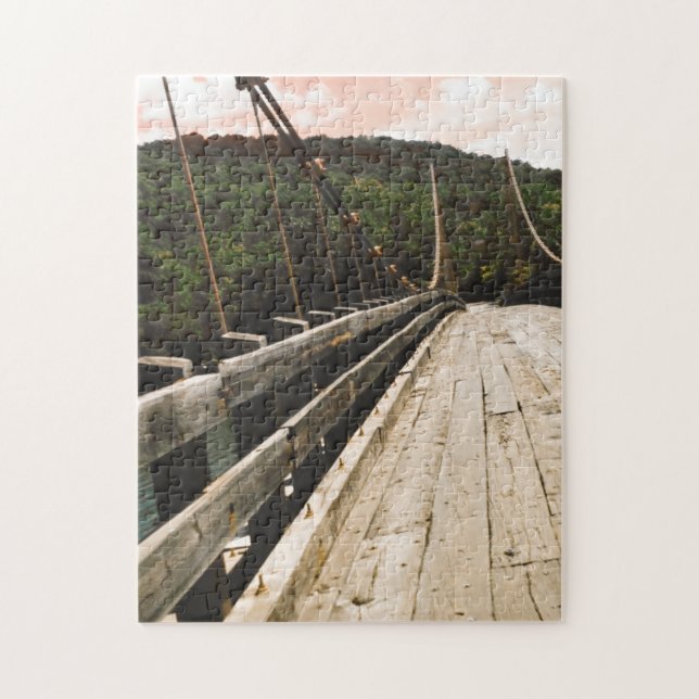 Quebra-cabeça ponte castor (Vertical)