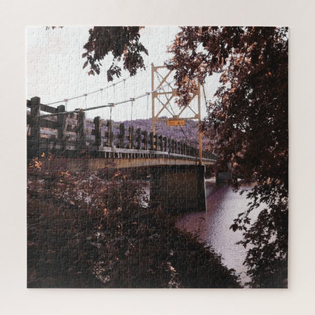 Quebra-cabeça ponte castor (Vertical)