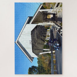 Quebra-cabeça Ponte coberta de Miller, Lyndon, Vermont