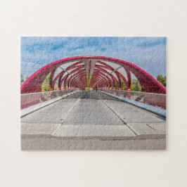 Quebra-cabeça Ponte da Paz de Calgary.