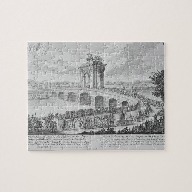 Quebra-cabeça Ponte de Augustus sobre através de Flaminia, perto (Horizontal)
