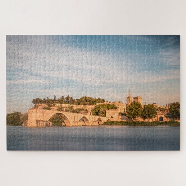 Quebra-cabeça Ponte de Avinhão França (Horizontal)