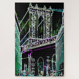 Quebra-cabeça ponte de Brooklyn