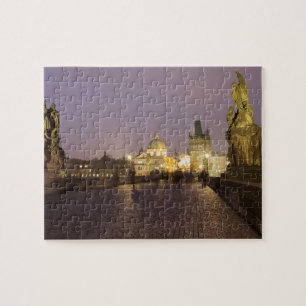 Quebra-cabeça Ponte de Charles, foto da lembrança de Praga