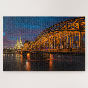 Quebra-cabeça Ponte de Colônia Hohenzollern