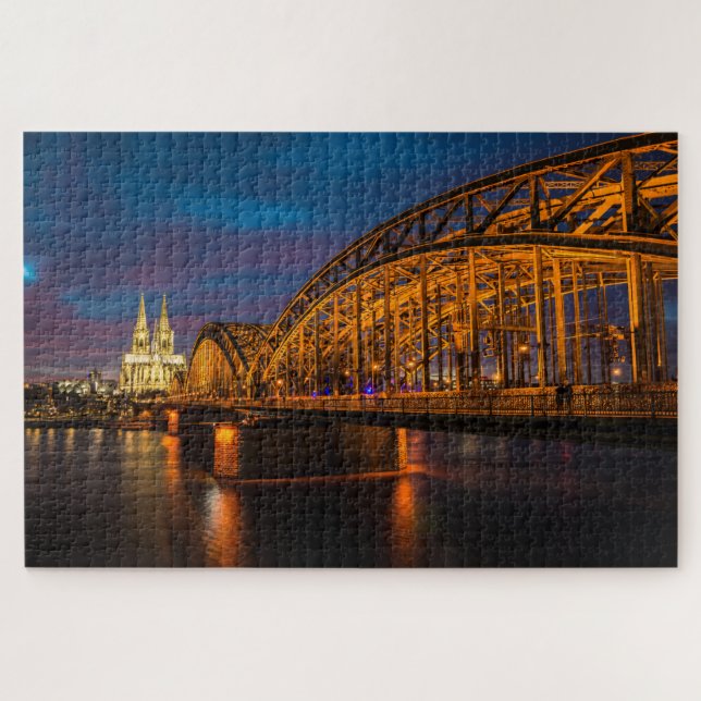 Quebra-cabeça Ponte de Colônia Hohenzollern (Horizontal)
