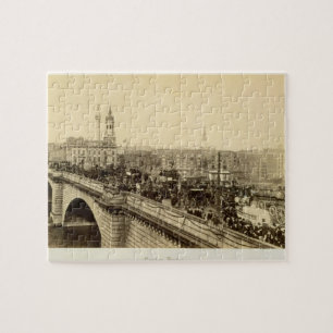 Quebra-cabeça Ponte de Londres, c.1880 (foto do sepia)
