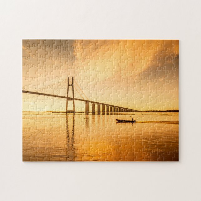 Quebra-cabeça Ponte de Rosario Victoria (Horizontal)
