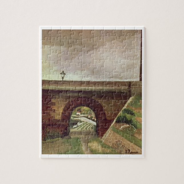 Quebra-cabeça Ponte de Sevres (óleo em canvas) (Vertical)
