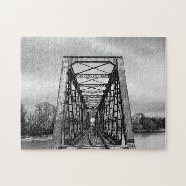 Quebra-cabeça Ponte de Trem (Horizontal)