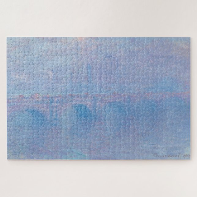 Quebra-cabeça Ponte de Waterloo, Efeito de Nevoeiro 1903 – Claud (Horizontal)