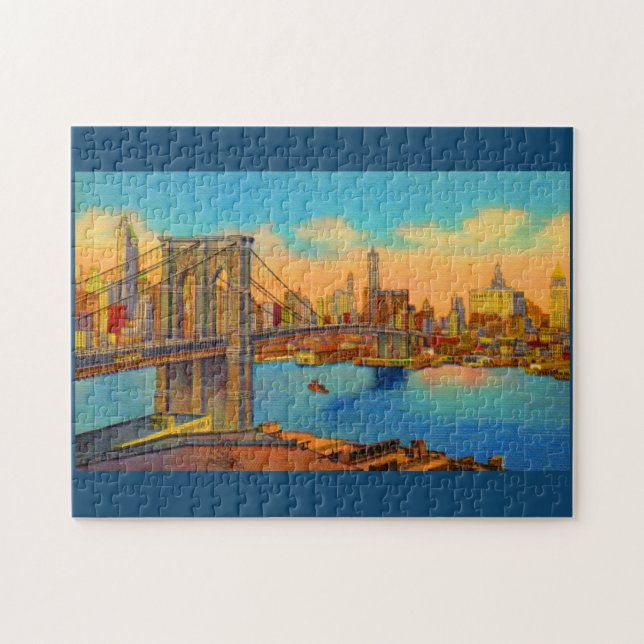 Quebra-cabeça Ponte do Brooklyn (Horizontal)