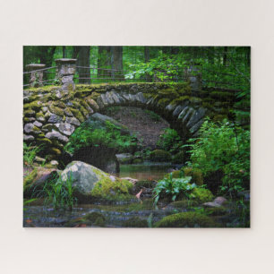 Quebra-cabeça Ponte do troll na Floresta - 16x20