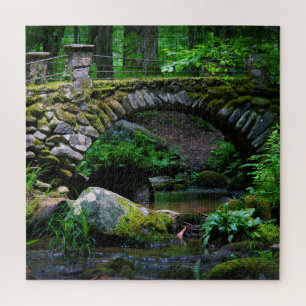 Quebra-cabeça Ponte do troll na Floresta - 20x20