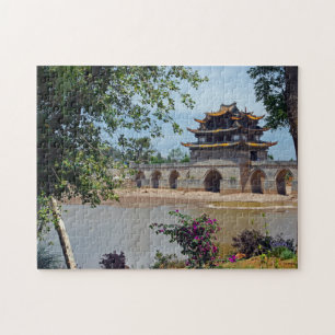 Quebra-cabeça Ponte Dragão Duplo, Chenguan, Yunnan - China