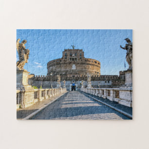 Quebra-cabeça Ponte e Castel Sant'Angelo - Roma, Itália