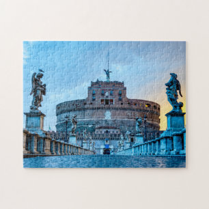 Quebra-cabeça Ponte e Castelo Sant'Angelo - Roma, Itália