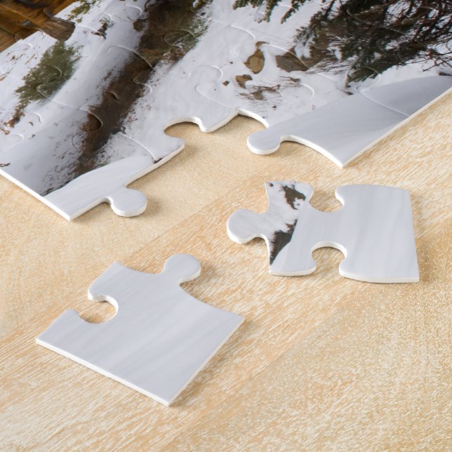 Quebra-cabeça Ponte em Wuksachi (Lateral)