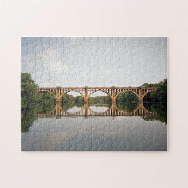 Quebra-cabeça Ponte ferroviária em Fredericksburg Virgínia (Horizontal)
