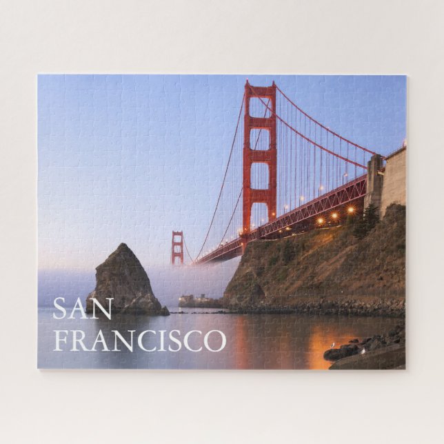 Quebra-cabeça Ponte Golden Gate | São Francisco Califórnia (Horizontal)