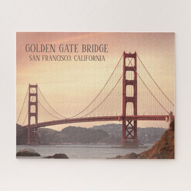 Quebra-cabeça Ponte Golden Gate São Francisco Califórnia FOTO (Horizontal)