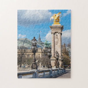 Quebra-cabeça Ponte Grand Palais e Pont Alexandre III - Paris