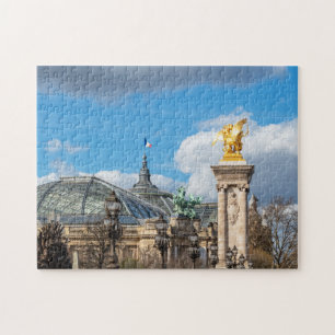 Quebra-cabeça Ponte Grand Palais e Pont Alexandre III - Paris