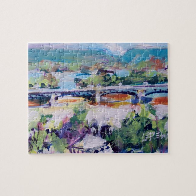 Quebra-cabeça Ponte Harvey Taylor / Artista Larry Lerew (Horizontal)