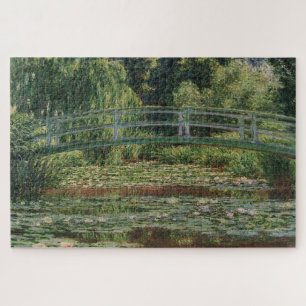 Quebra-cabeça Ponte Japonesa e Lago de Nenúfares de Claude Monet