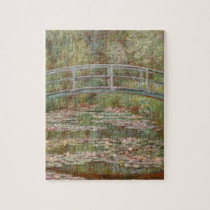 Quebra-cabeça Ponte Japonesa Francesa de Monet Arte