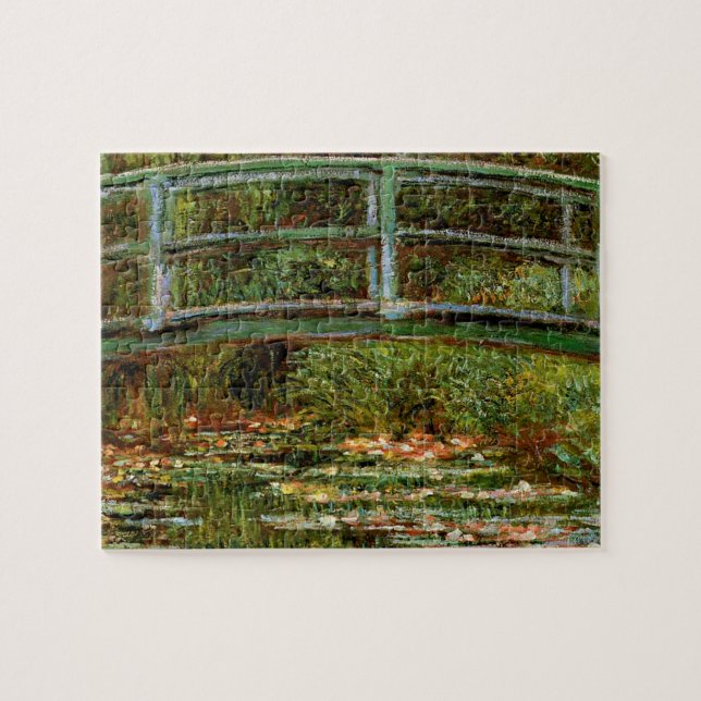 Quebra-cabeça Ponte Japonesa Monet Francês Giverney (Horizontal)