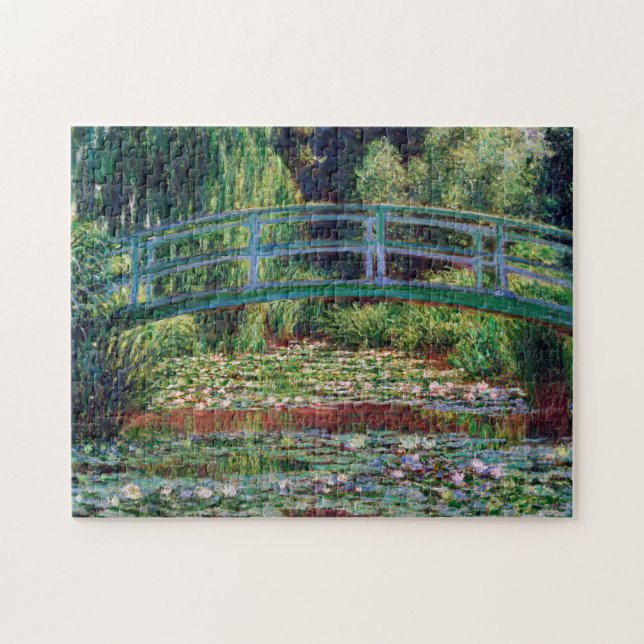Quebra-cabeça Ponte Japonesa (Water-Lily Pond), Monet (Horizontal)