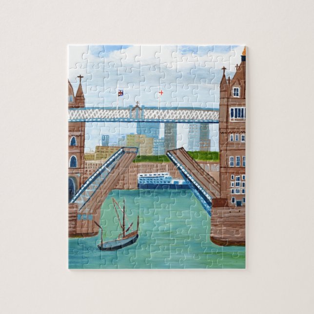 Quebra-cabeça Ponte Londres (Vertical)
