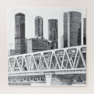 Quebra-cabeça Ponte metropolitana