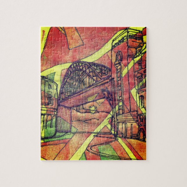 Quebra-cabeça Ponte Newcastle (Vertical)