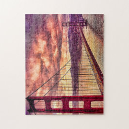 Quebra-cabeça Ponte ouro Gate em São Francisco, Califórnia.