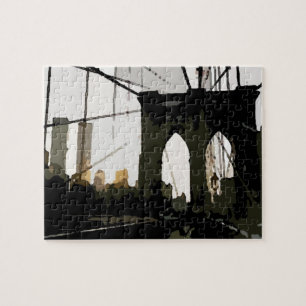 Quebra-cabeça Ponte Pop Art Brooklyn