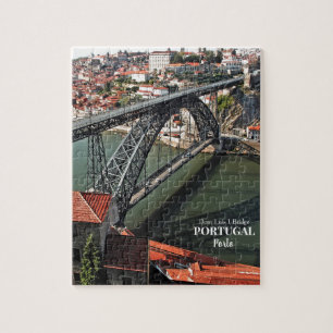 Quebra-cabeça Ponte Porto sobre o rio Douro, Portugal