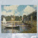 Quebra-cabeça Ponte Rodoviária na Argentina por Claude Monet<br><div class="desc">A Ponte Rodoviária no Argenteuil (1874), de Claude Monet, é uma pintura náutica de arte do impressionismo vintage. Uma paisagem marítima com barcos, veleiros e uma ponte sobre o rio Sena. Sobre o artista: Claude Monet (1840-1926) foi o fundador do movimento de pintura impressionista francês, com a maioria de suas...</div>