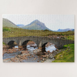 Quebra-cabeça Ponte Sligachan, ilha de Skye, Escócia