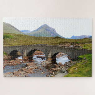 Quebra-cabeça Ponte Sligachan, Ilha de Skye, Escócia