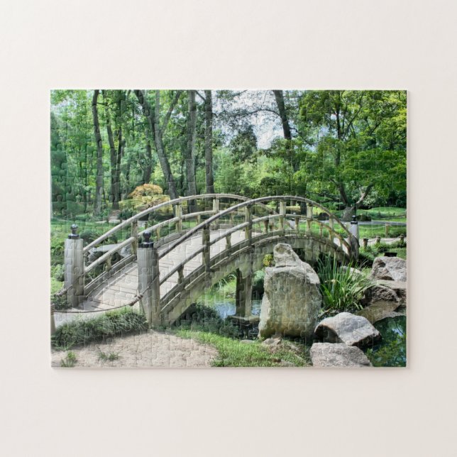 Quebra-cabeça Ponte sobre o verde (Horizontal)